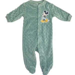 Disney Baby Micky Mouse Footed Sleeper
